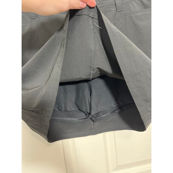 Eddie Bauer Womens 14 / XL Adventurer 2.0 Active Skirt Skort Black Golf - Picture 6 of 9